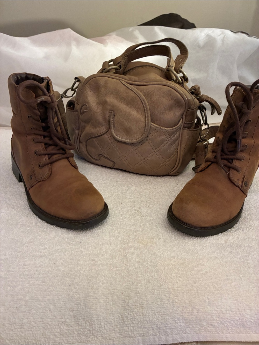 Clarks Orinoco Spice Brown Snuff Leather Lace-Up Ankle Boots-Women’s boot